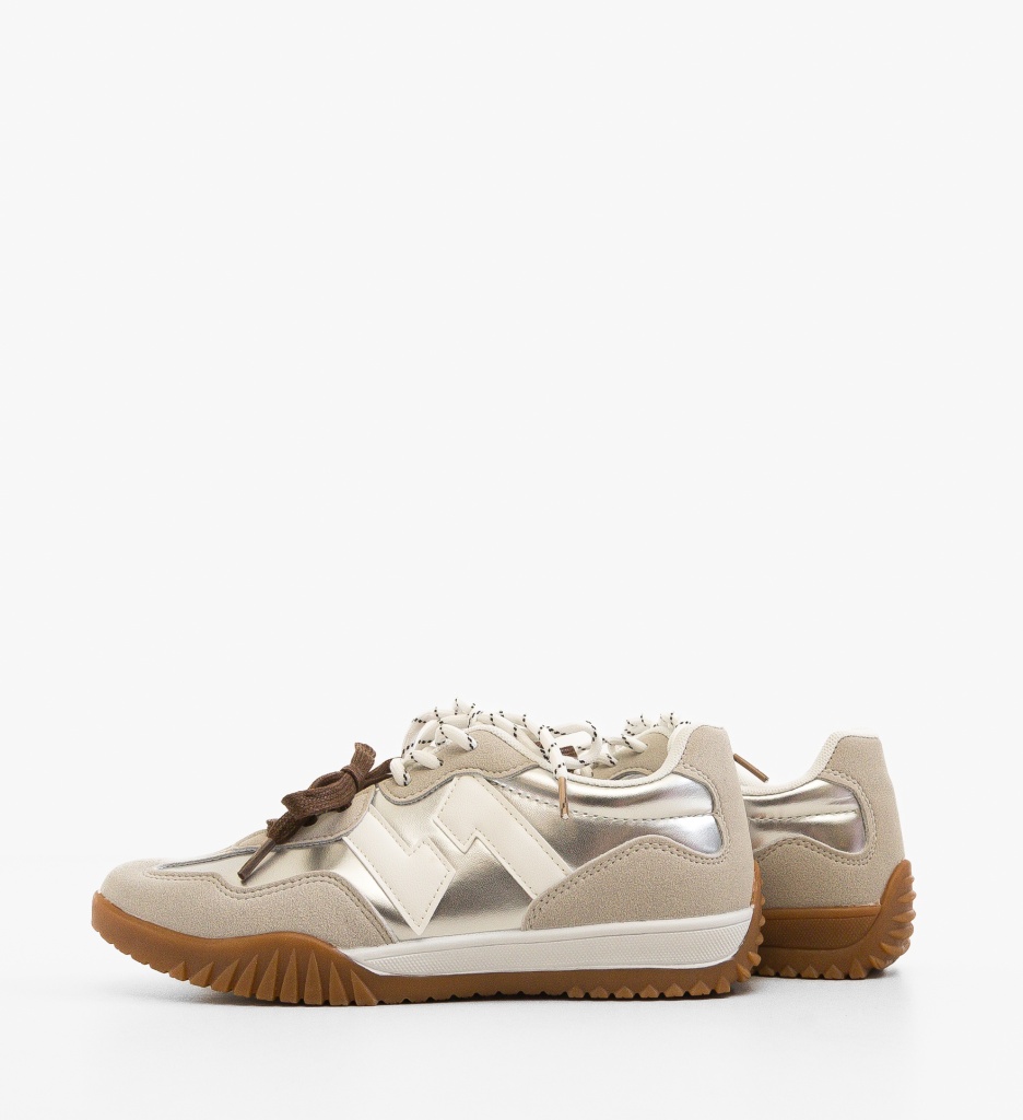 Pantofi Sport Velma Argintii - Confort & Stil - imagine 5