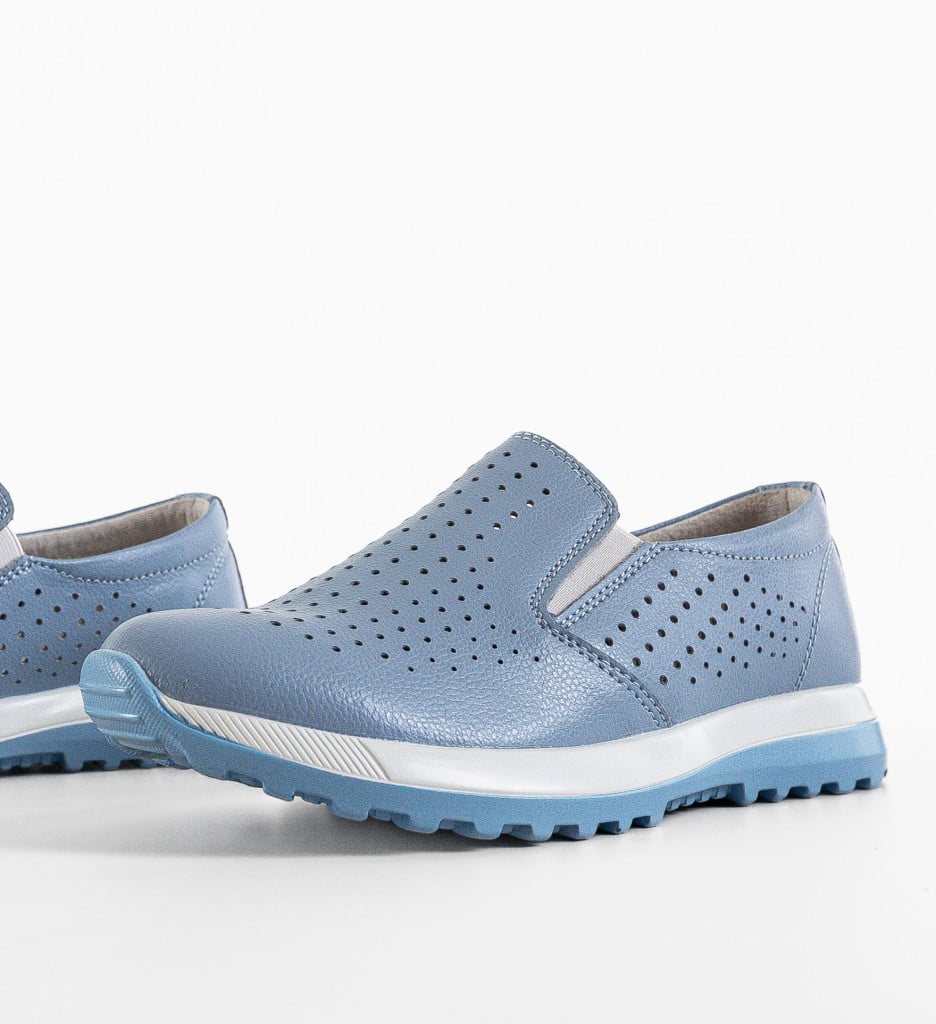 Pantofi Casual Damaris Albastri | Confort Zilnic