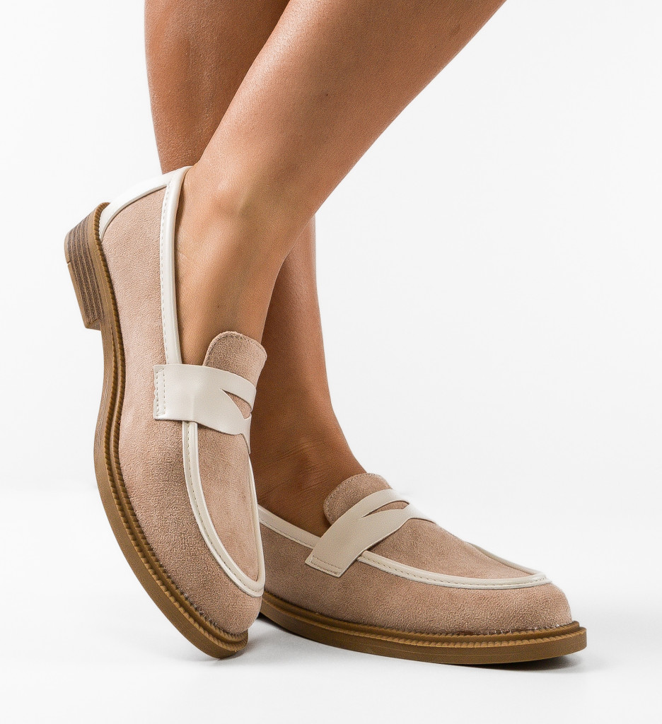 Pantofi Casual Dama Kertt Bej - Confort și Stil - imagine 5