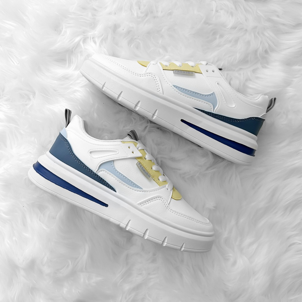 Adidasi dama casual albi confortabili