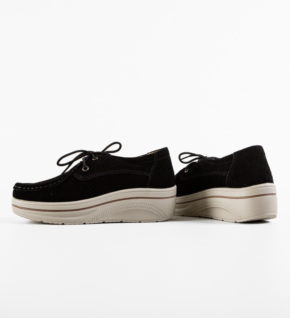 Pantofi Casual Auron Negri - Confort și Stil - imagine 7