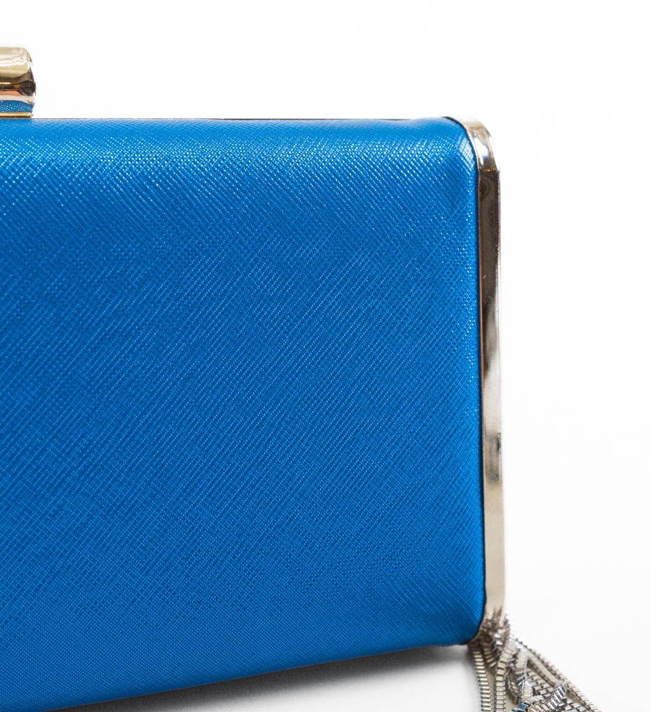 Geanta Plic Jamna Albastra - Eleganta si Stil - imagine 6