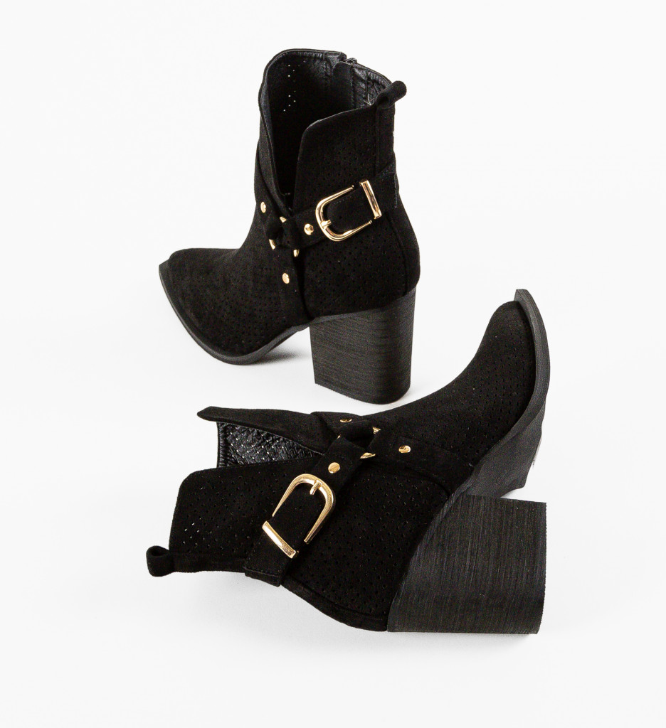 Botine Talnah Negre - Eleganță și Confort - imagine 14
