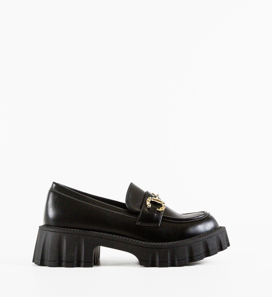 Pantofi Casual Alyena Negri - Confort și Eleganță - imagine 2