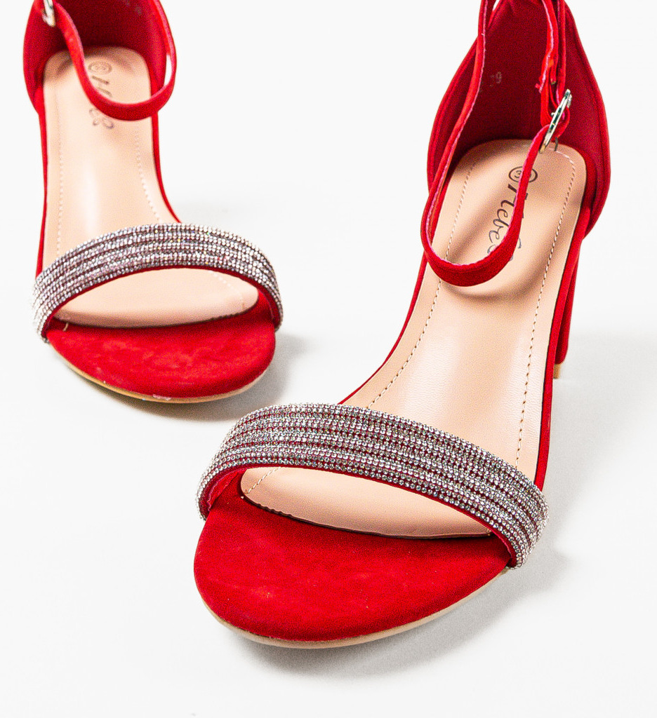 Sandale Ward Rosii cu Toc - Eleganta la Fiecare Pas - imagine 5