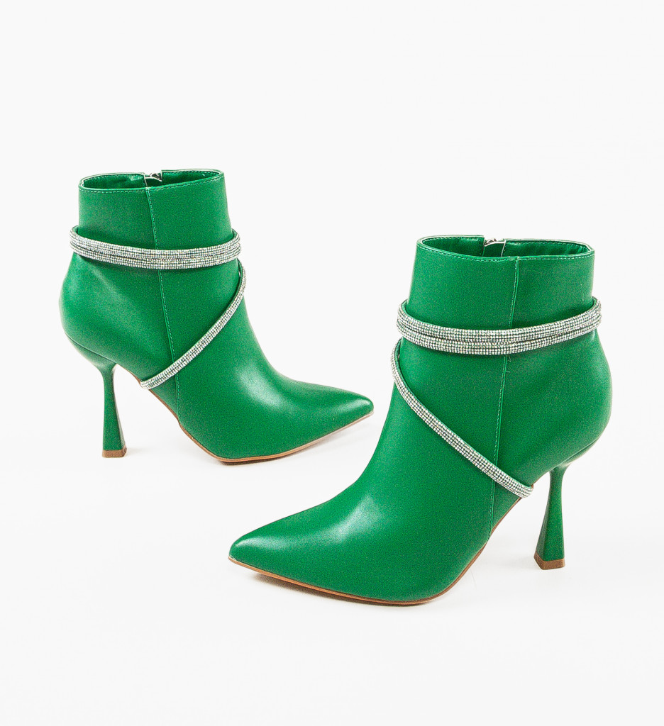 Botine dama Dixon Verzi | Stil si Confort - imagine 6