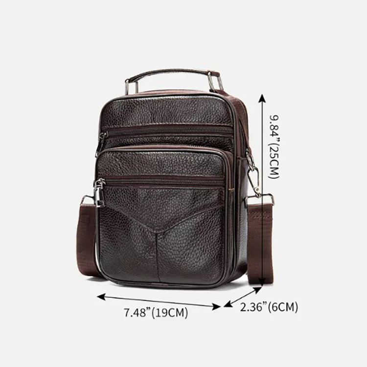 Geanta Barbati OEM Eliam Piele Naturala - imagine 2