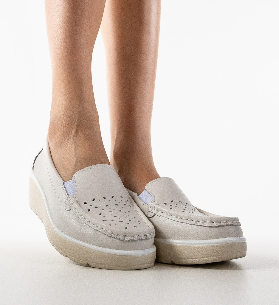 Pantofi Casual Atic Albi - Confort și Stil Zilnic - imagine 2