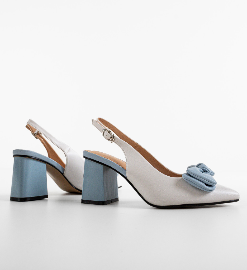 Pantofi Long Albi 3 Depurtat | Eleganță și Stil - imagine 8