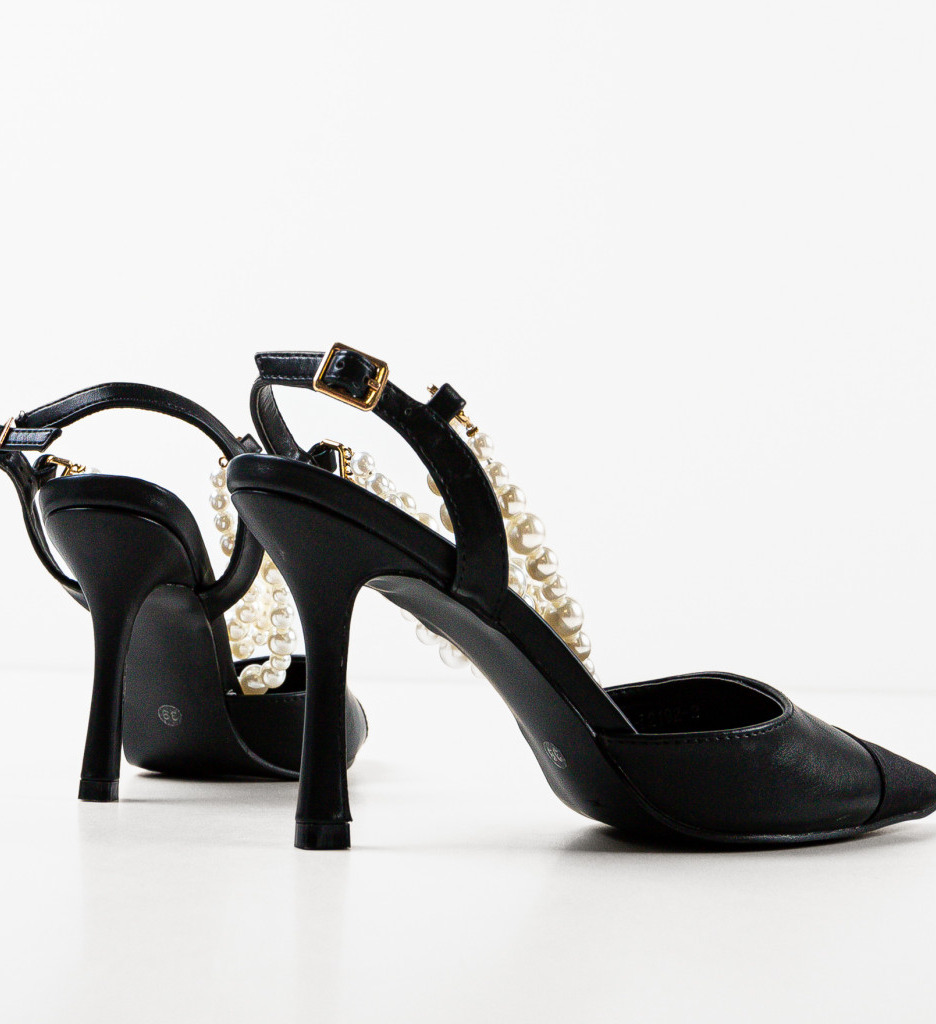Pantofi cu Toc Livia Negri | Eleganță Asigurată - imagine 6