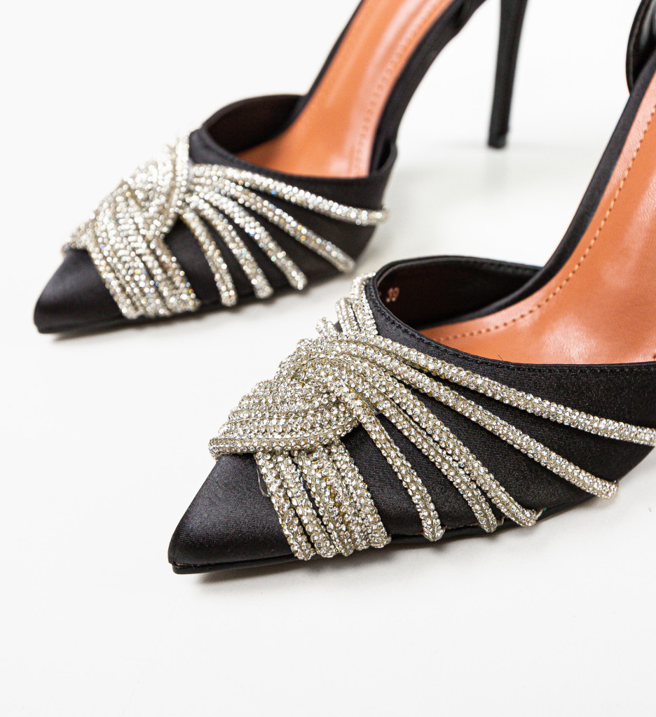 Pantofi Dama Sophea Negri Eleganți - imagine 8