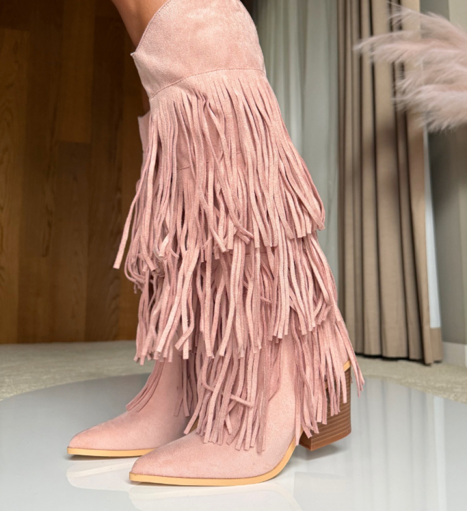 Cizme Dama Kanyb Roz Elegante și Confortabile - imagine 2