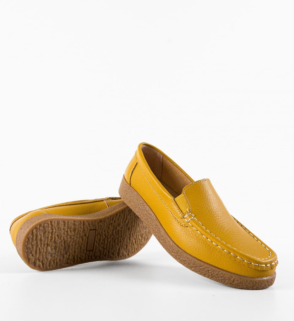 Pantofi Casual Givy Galbeni - Stil și Confort - imagine 9