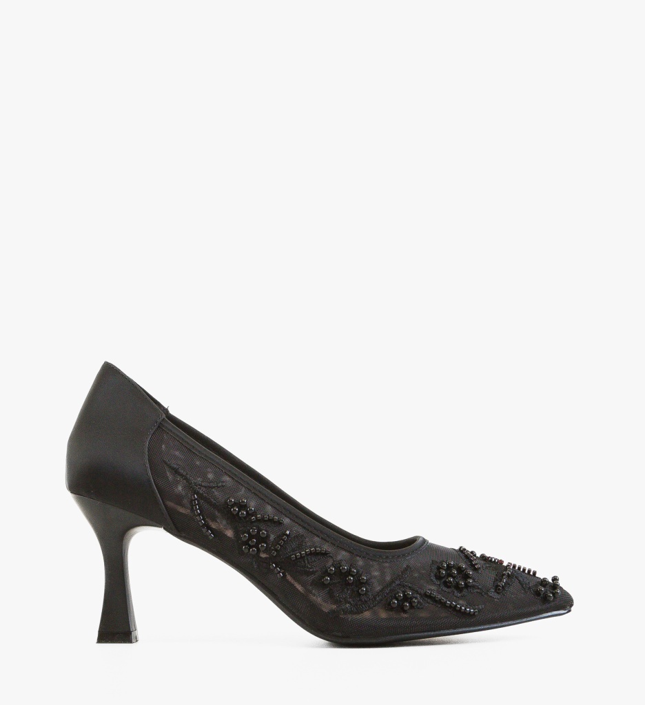 Pantofi dama Brides Negri eleganți - imagine 6