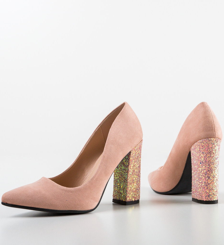 Pantofi Clarke Roz - Eleganță și Stil - imagine 7