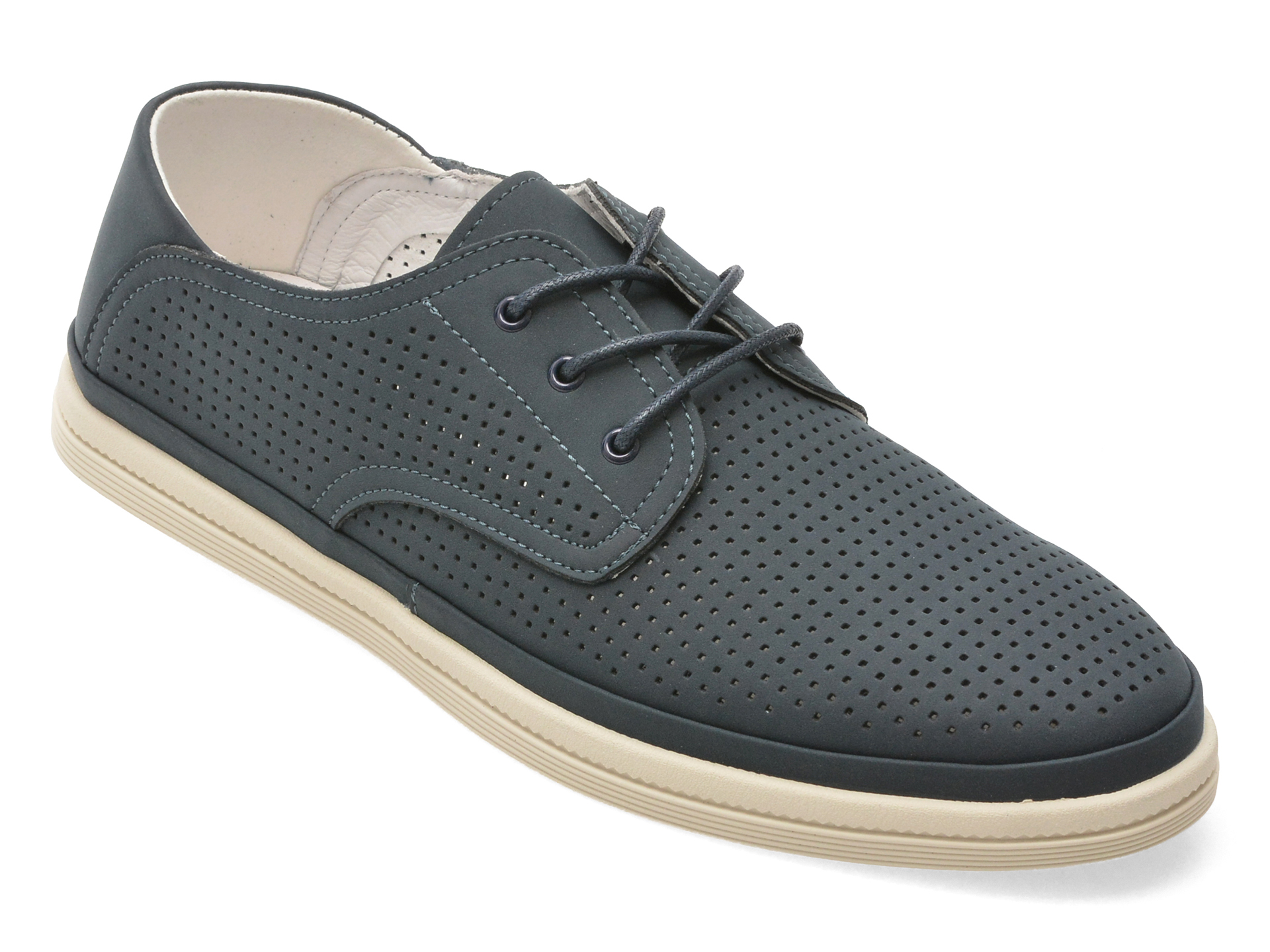 Pantofi OTTER Bleumarin Piele Naturală Casual