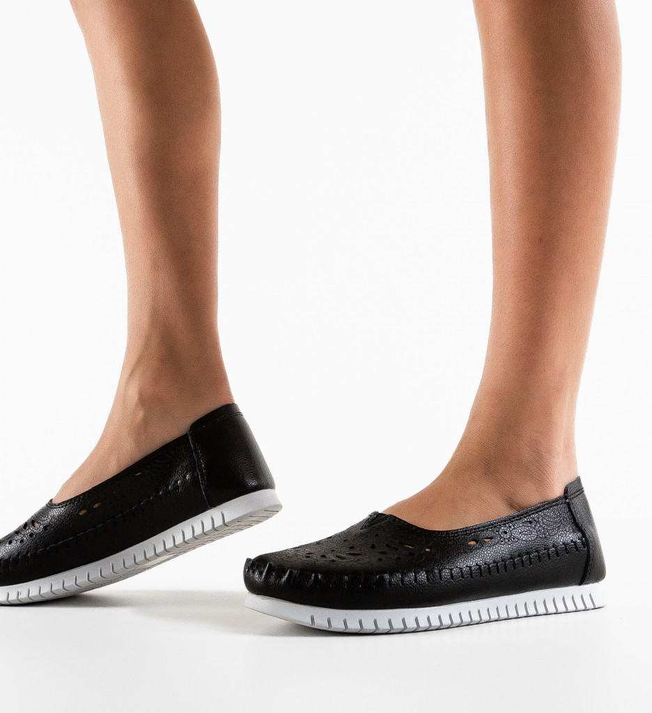 Pantofi Casual Fytay Negri - Confort și Stil - imagine 3