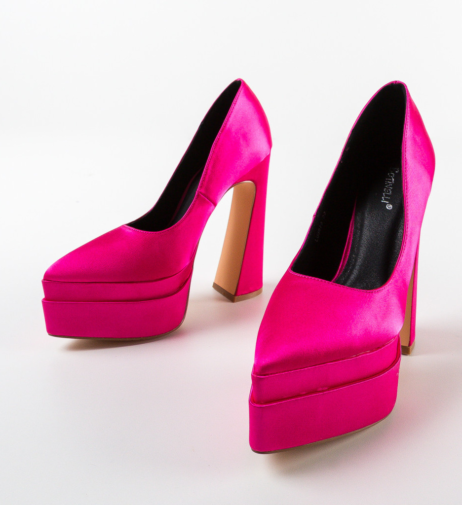 Pantofi Carweb Fuchsia - Eleganță și Stil - imagine 6