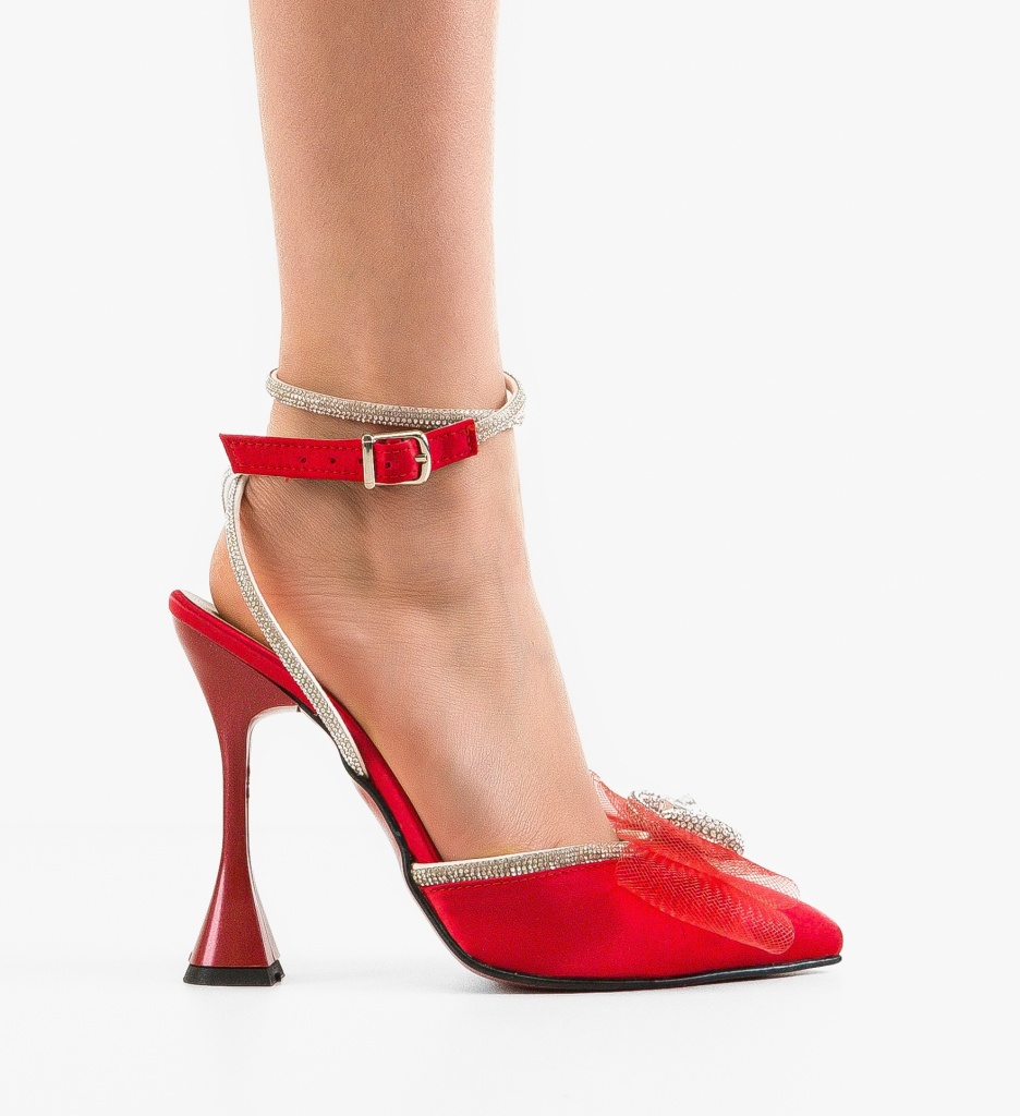 Pantofi Dama Rosii Devarus | Eleganță Asigurată - imagine 4