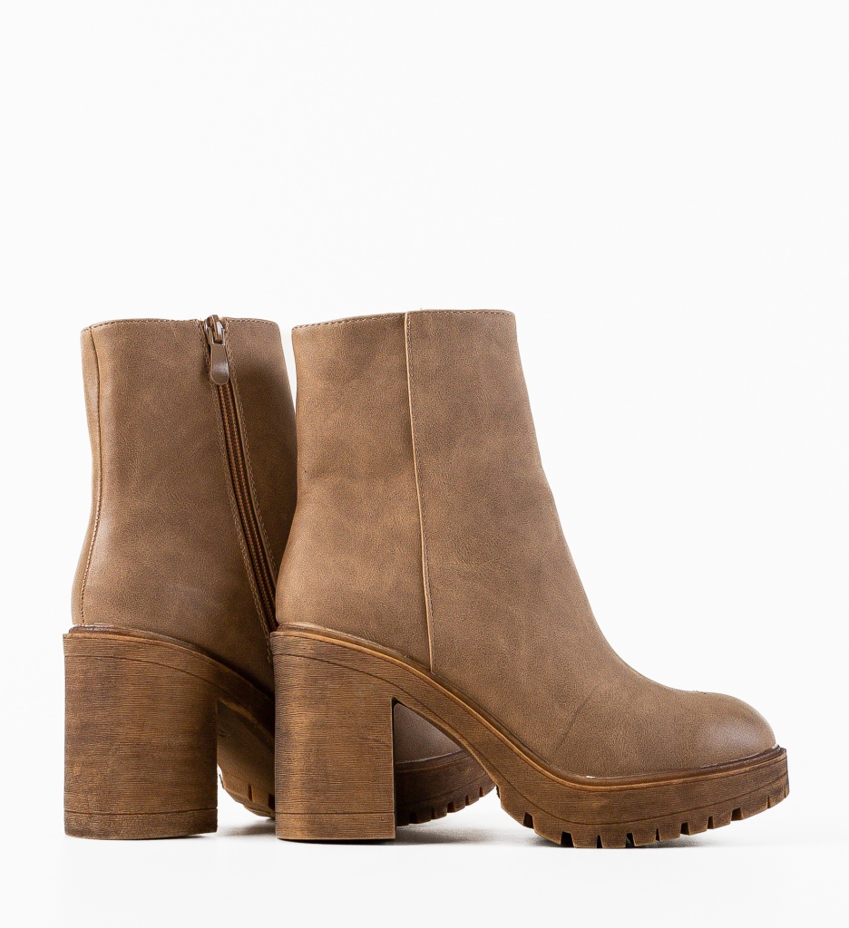 Botine Dama Guevara Khaki | Stil si Versatilitate - imagine 6