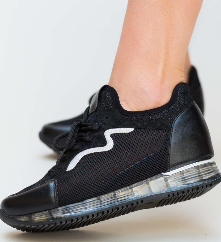 Pantofi Sport Elimina Negri - Confort Maxim - imagine 5