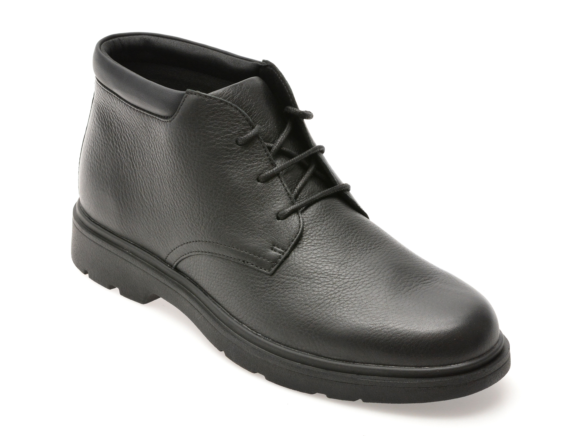 Ghete Geox Negre Barbati | Piele Naturala