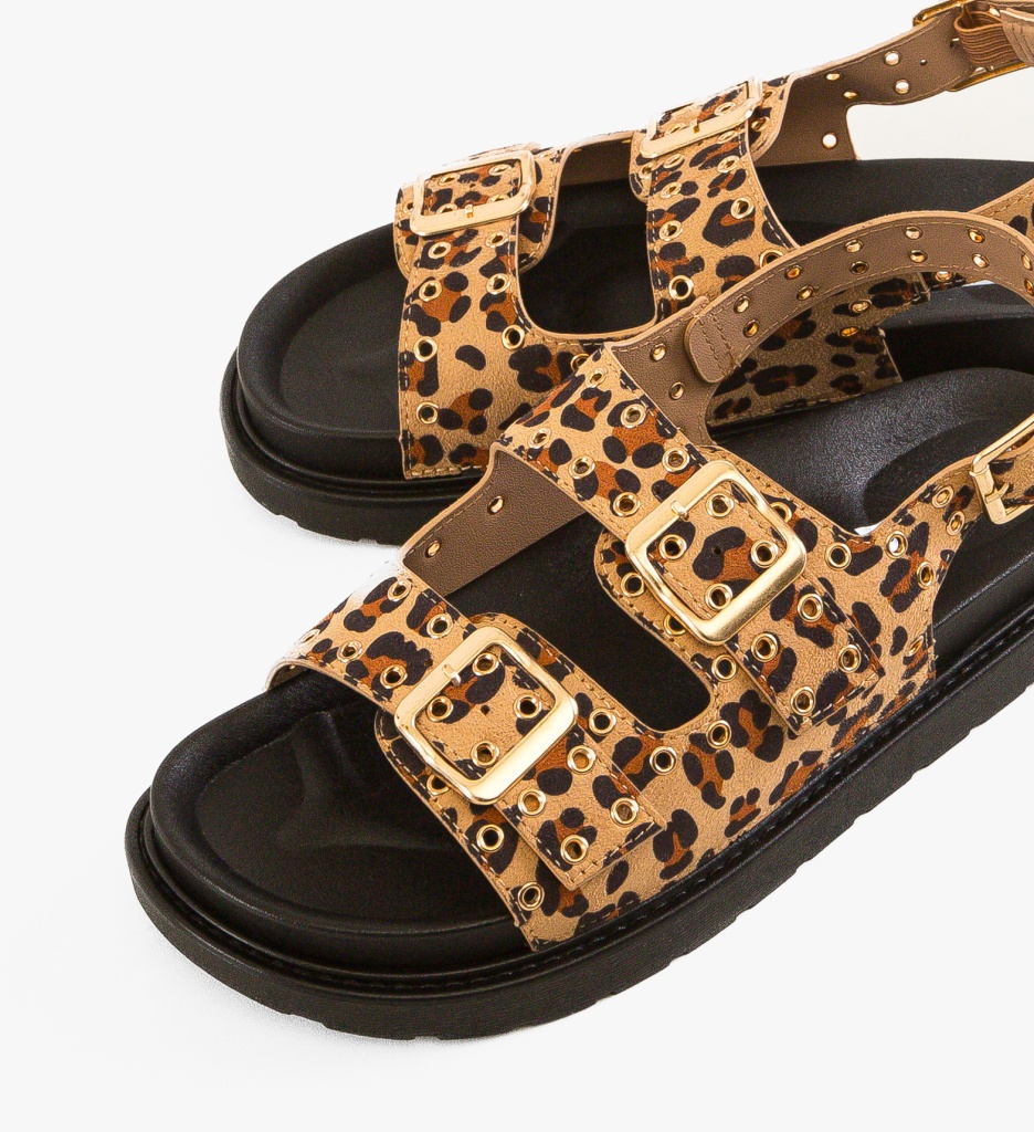 Sandale Dama Rhea Animal Print | Stil Modern Elegant - imagine 7
