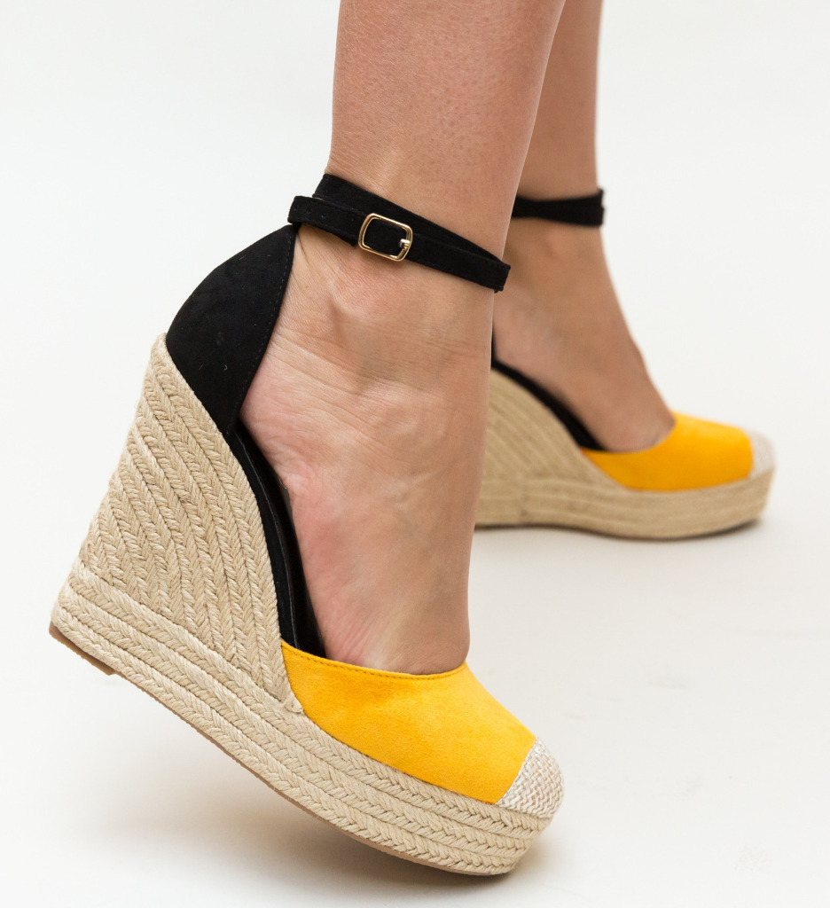 Platforme Kalmo Galbene - Stil și Confort - imagine 4
