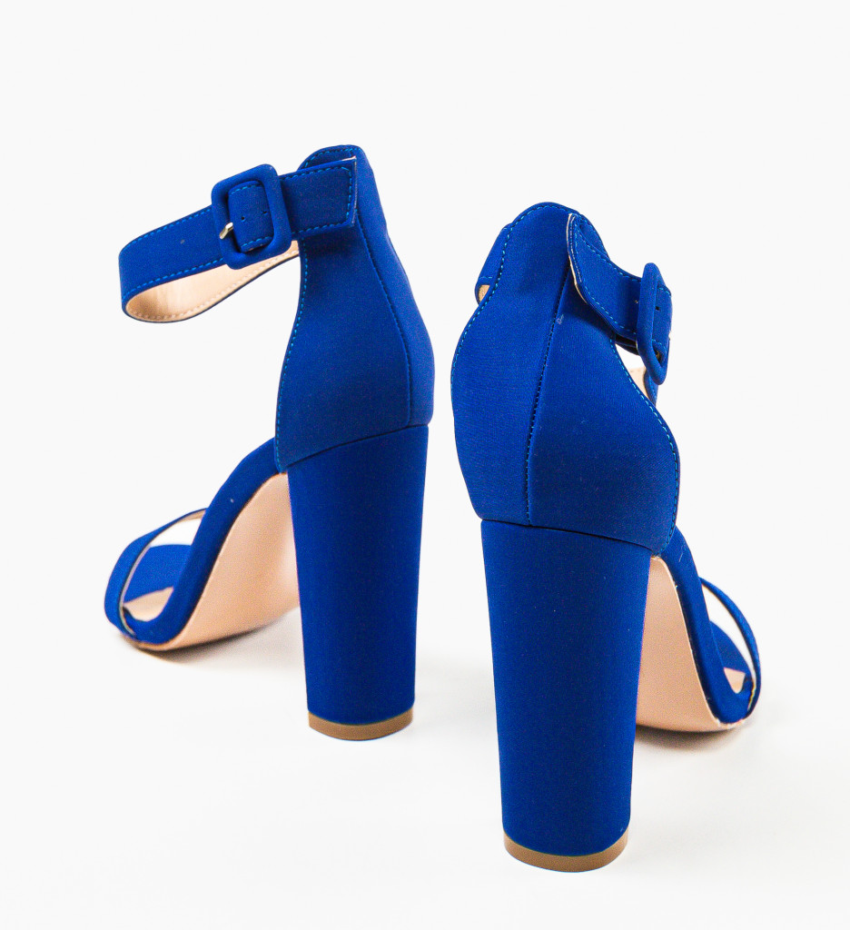 Sandale Rigmo Albastre cu Toc Elegante - imagine 6
