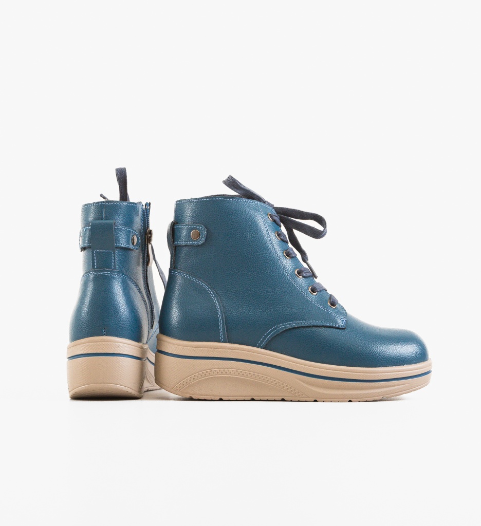Pantofi Casual Lakiob Albastri - Confort și Stil - imagine 3