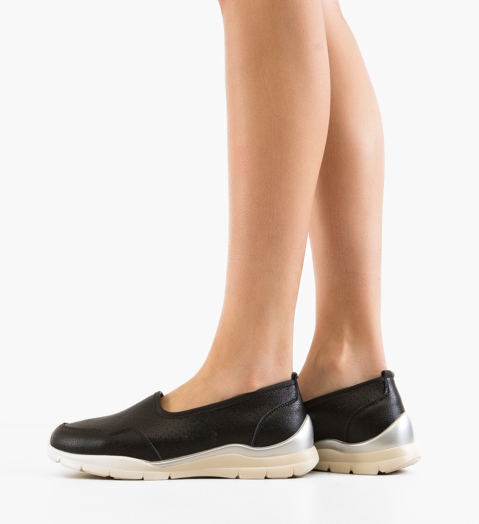 Pantofi Casual Dama Lory Negri | Confort și Stil