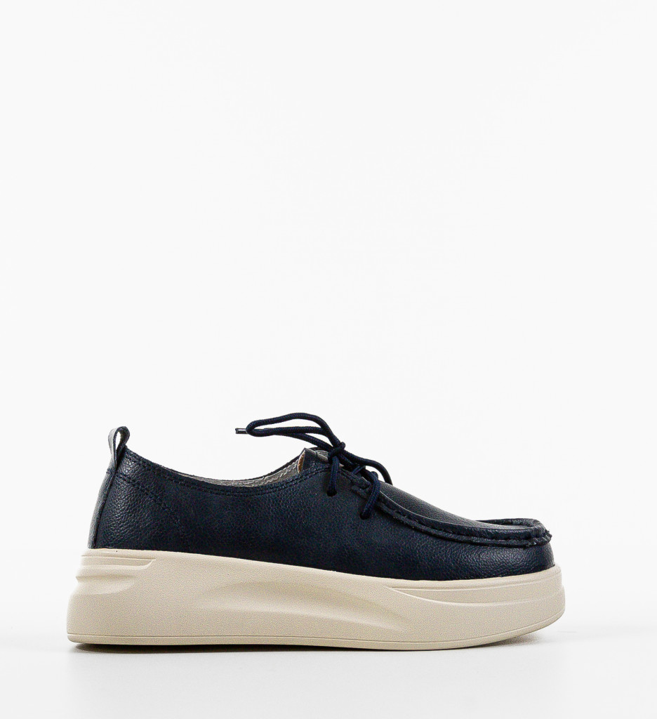 Pantofi Jange Bleumarin | Confort Casual Zilnic - imagine 5