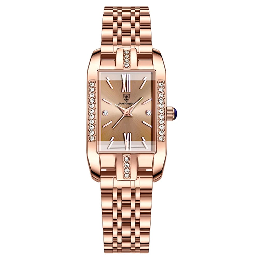 Ceas Dama Poedagar Rose Gold Elegant