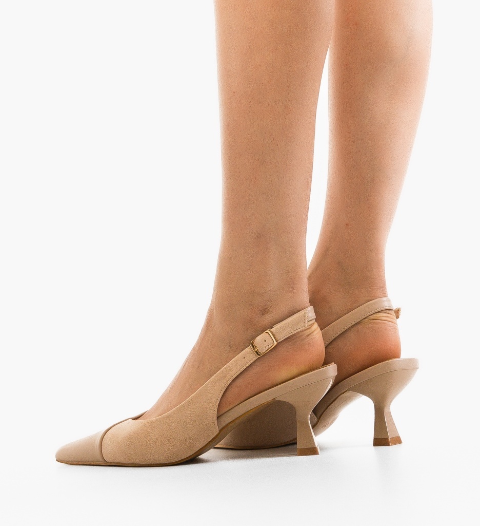 Pantofi Plant Bej | Eleganță și Confort - imagine 2