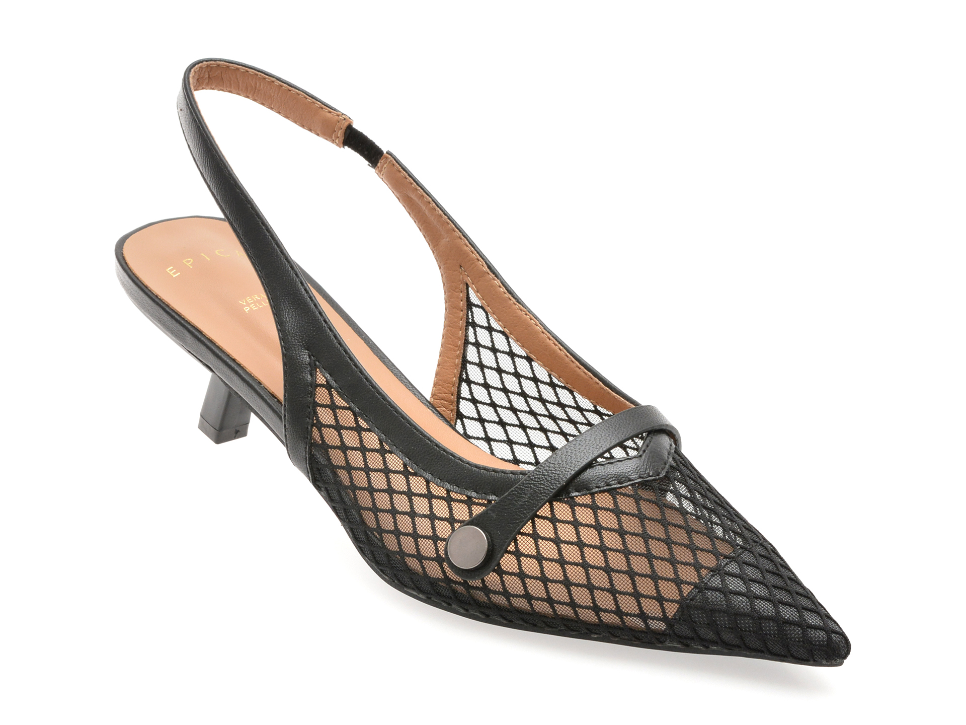 Pantofi Eleganti Epica Negri - Confort si Stil