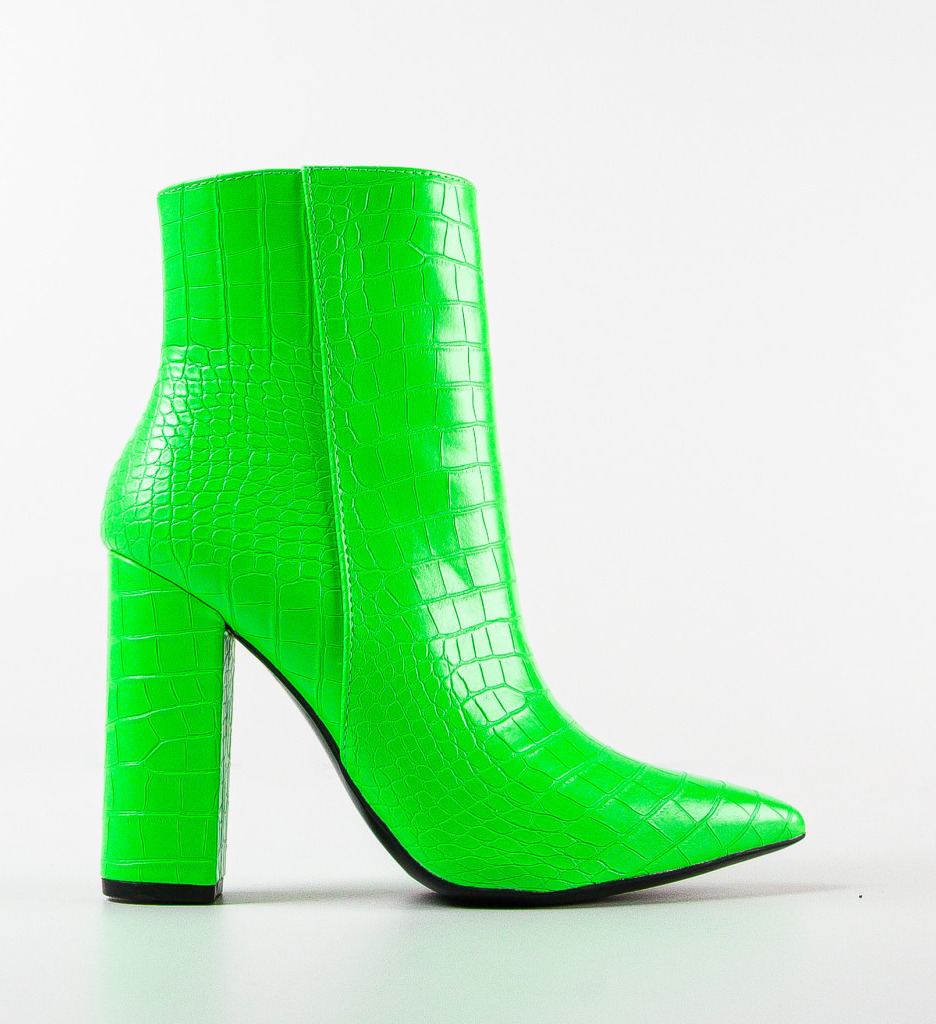 Botine Beatrix Verzi - Stil și Confort Urban - imagine 6
