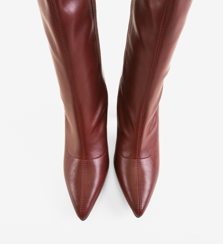Botine Dama Lopedia Grena | Eleganță Asigurată - imagine 2