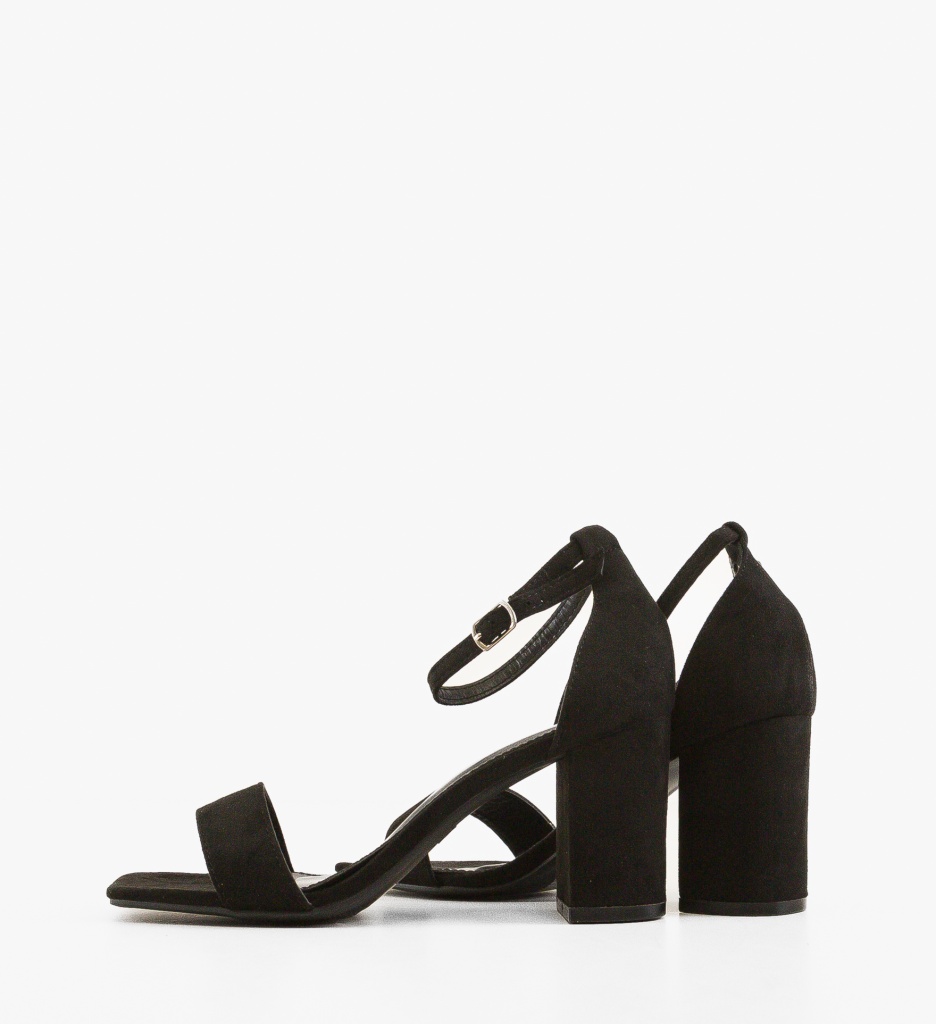 Sandale cu toc Huff Negre - Eleganță maximă - imagine 4