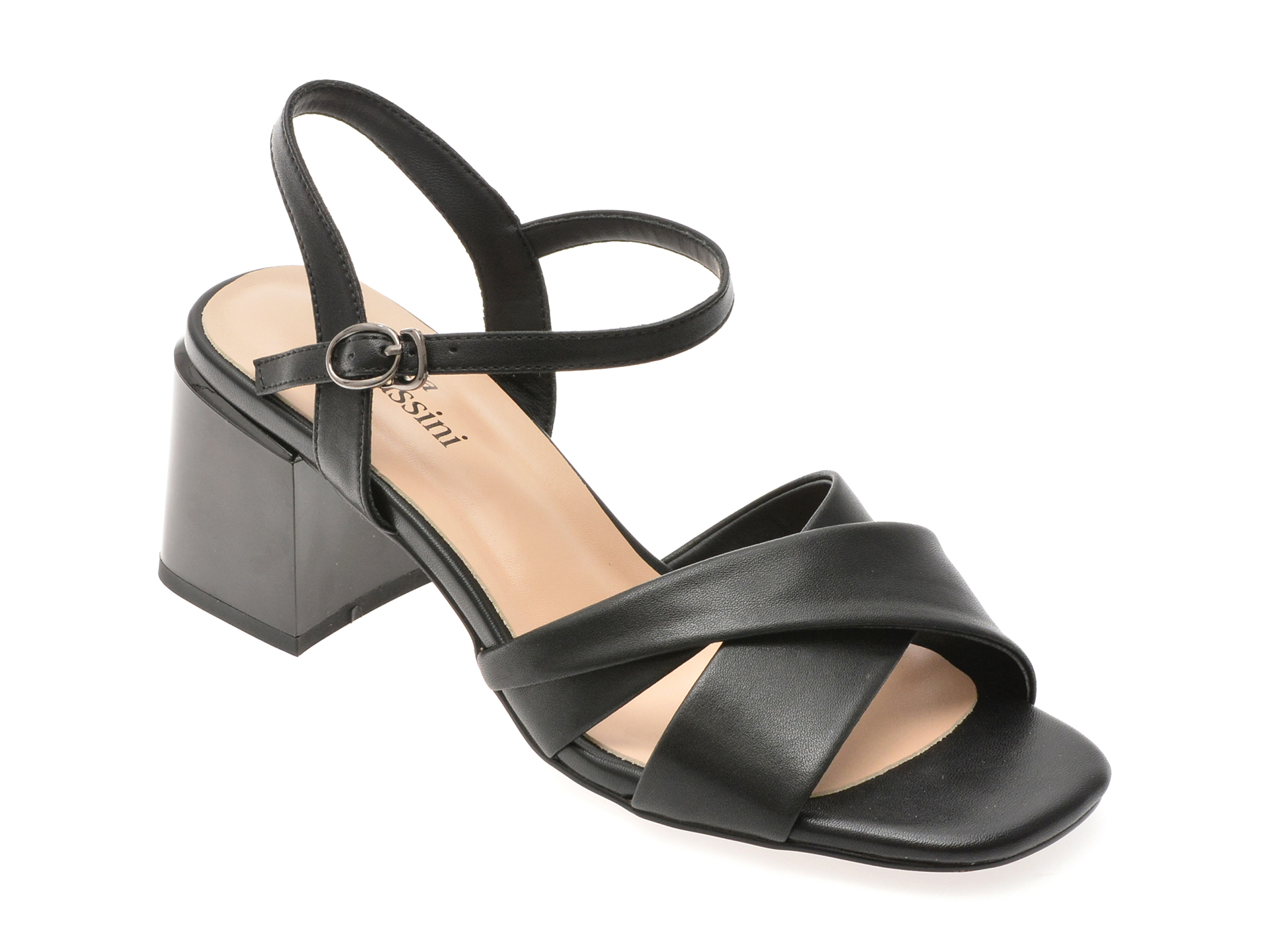 Sandale Flavia Passini Negre Piele Naturală X8776