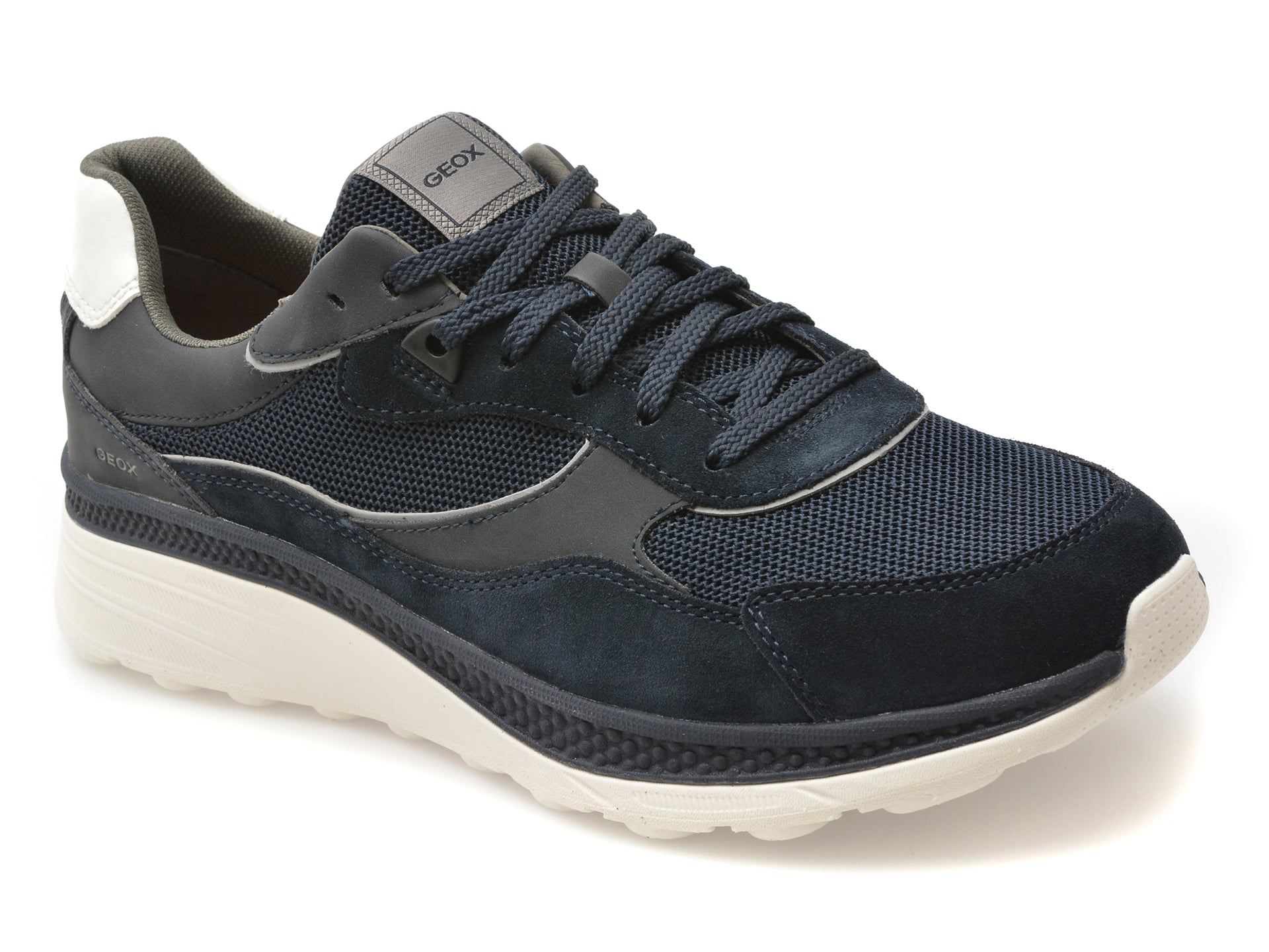 Pantofi Sport Geox U65HUA Bleumarin Piele Barbati