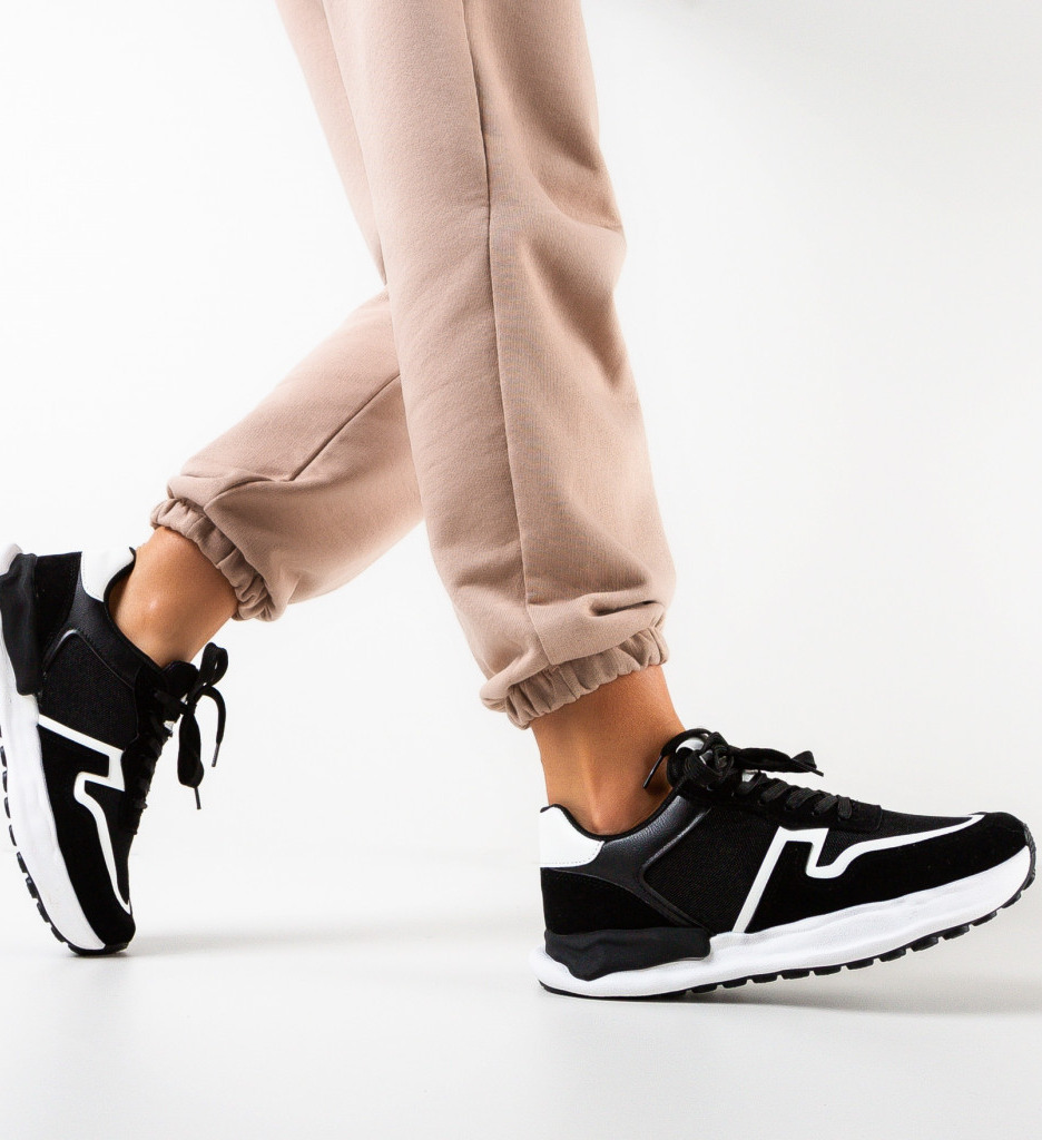 Sneakers Dama Hope Negri | Confort și Stil