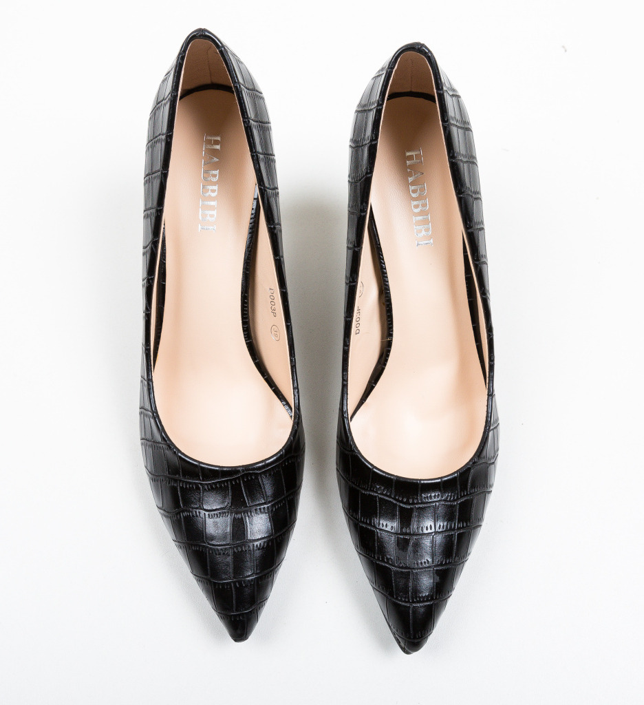 Pantofi Diji Negri Eleganți - imagine 7