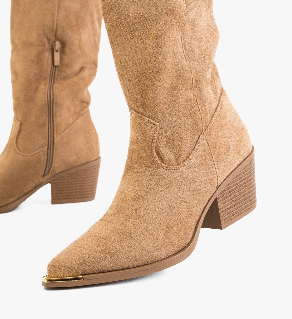 Cizme Dama Spence Khaki - Stil Urban - imagine 6
