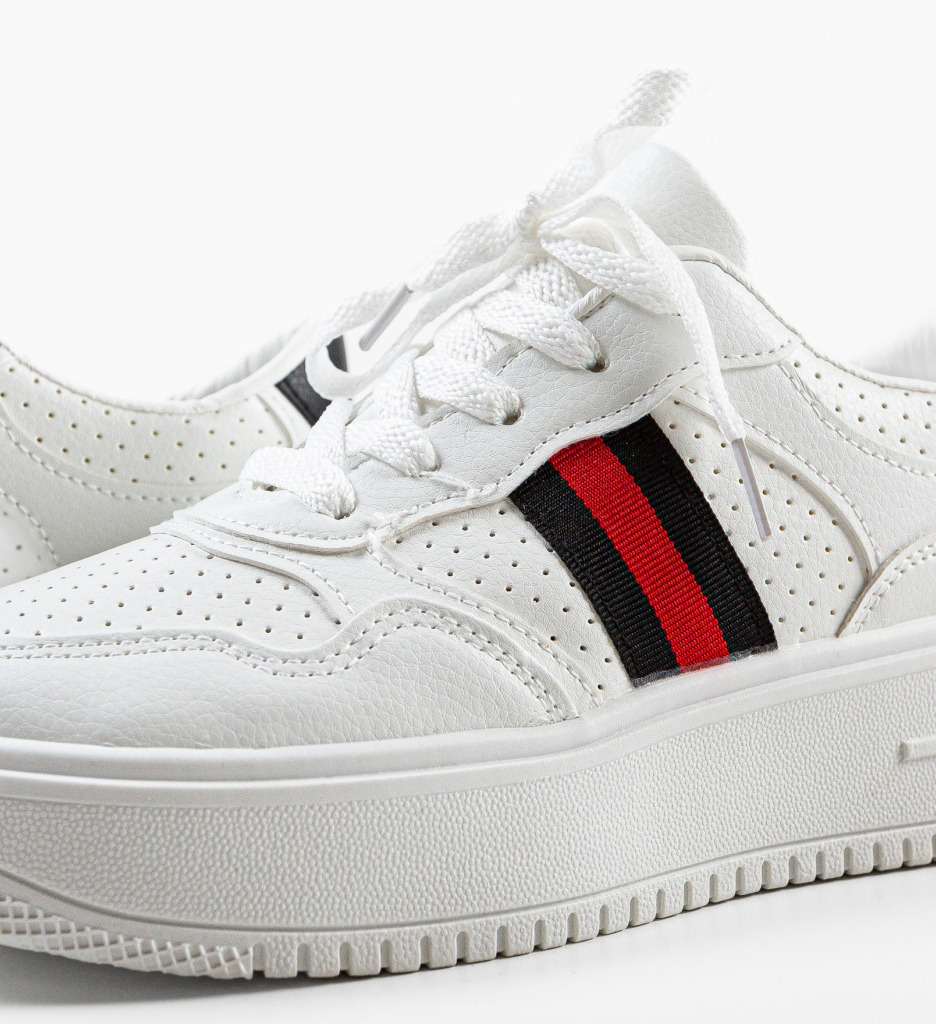 Sneakers Dama Adil Albi 2 - Confort și Stil - imagine 7