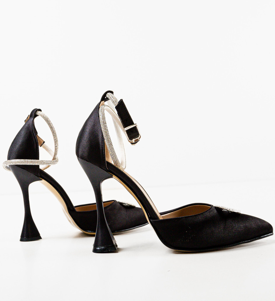 Pantofi Kiss Negri - Eleganță și Stil Feminin - imagine 6