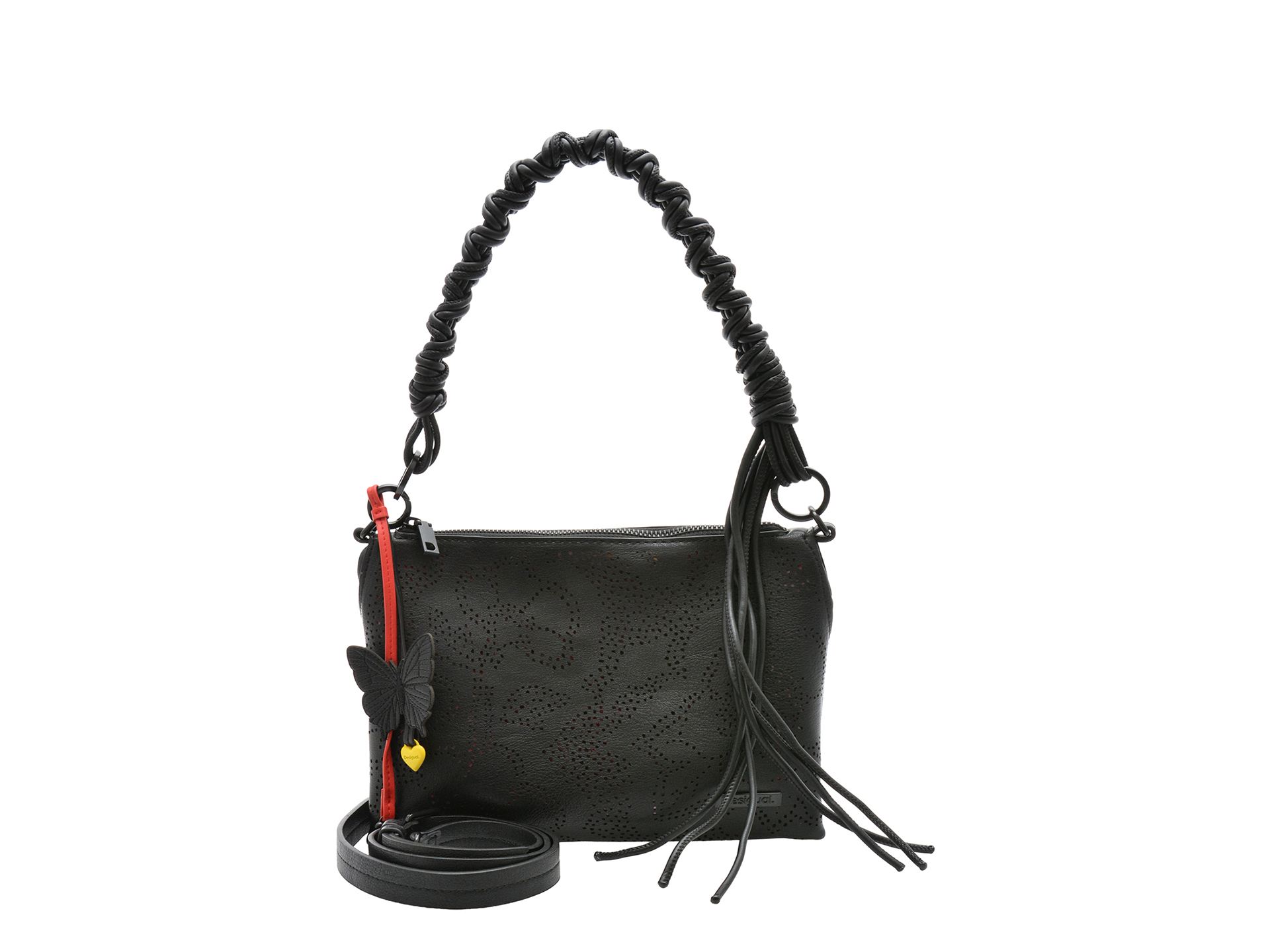 Geanta Desigual SAXPAM Neagra Piele Ecologica