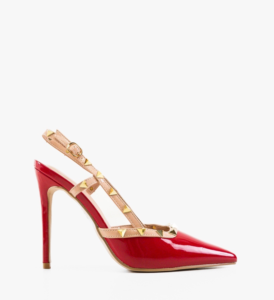 Pantofi Stiletto Tynno Rosii - Eleganta și Stil - imagine 6