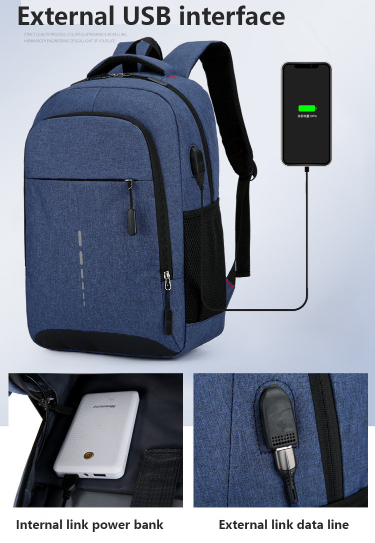 Rucsac Delis Rafael GT2143 cu Port USB - imagine 5
