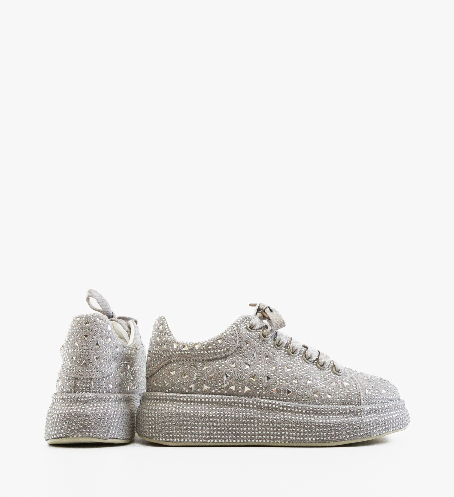 Sneakers Dama Renne Gri - Confort Sport - imagine 5
