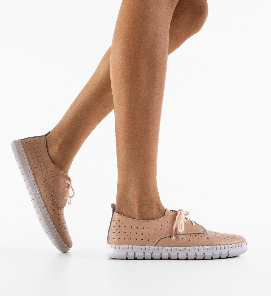 Pantofi Casual Hilio Roz 2 - Confort și Stil Zilnic - imagine 3